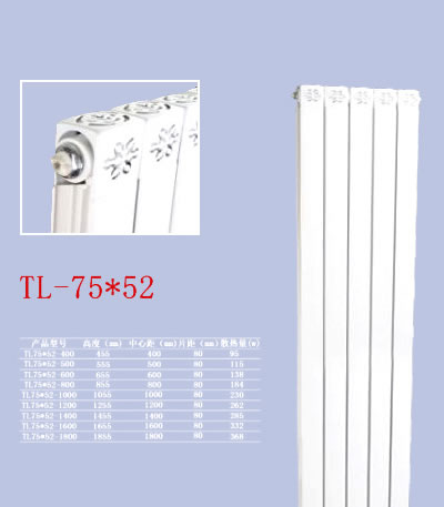 TL-75&52銅鋁復合散熱器